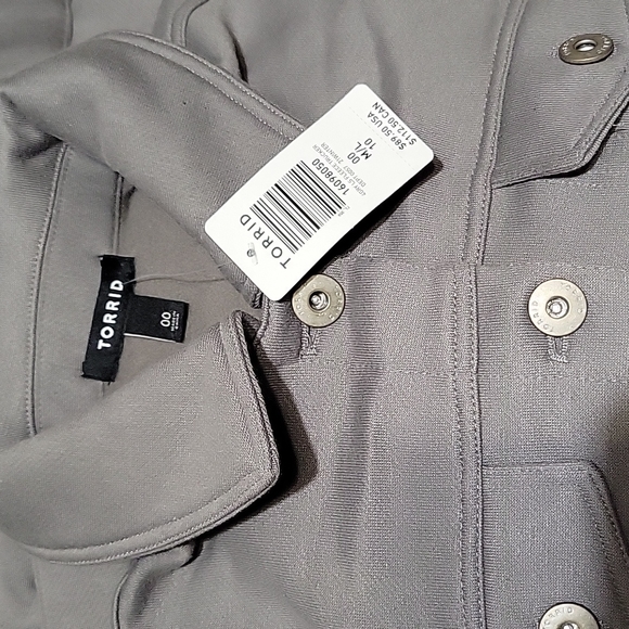 Torrid Fleece Trucker Jacket - Picture 6 of 6
